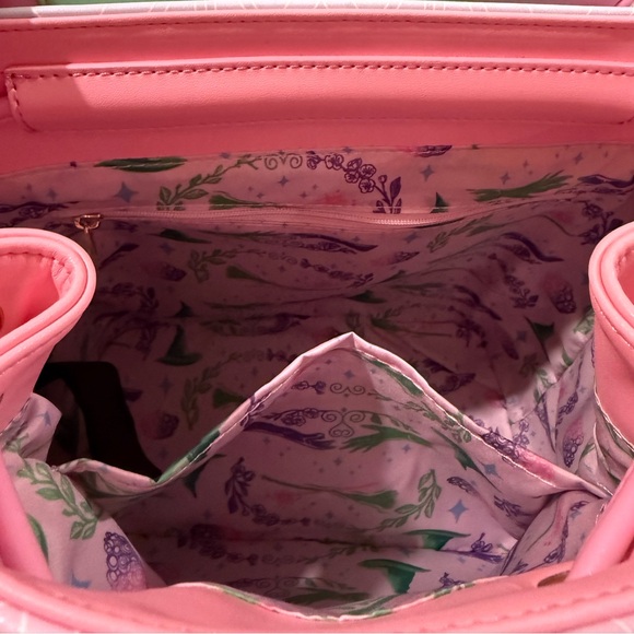 Loungefly Wicked Iridescent Ombré Mini Backpack and Wallet NWT - Picture 6 of 10